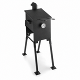 Backyard Pro 4 Gallon Steel Liquid Propane Stationary Outdoor Deep Fryer - 90,000 BTU