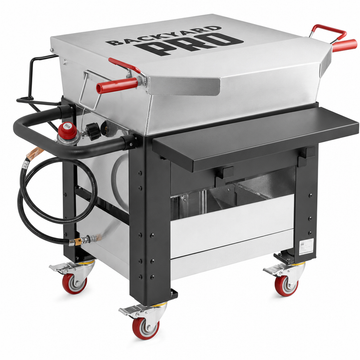 Backyard Pro 90 Qt. Liquid Propane Cajun Seafood Boiler Cart - main