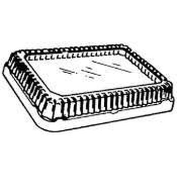 Detroit Forming Shallow Dome Lid for 1/4 Sheet Cake Pan – 1.25 Height | 100/case