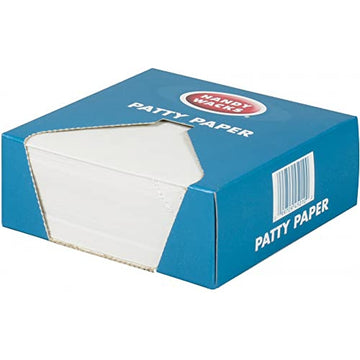 5.5X5.5 Plain Patty Paper by MBPC – 5.5x5.5 inches, Paper, White, Model 51550