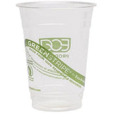 Eco-Products – Inc Eco-Products EP-CC16-GS GreenStripe Renewable & Compostable Cold Cups, 16 oz, (Case of 1000) (Single Pack)