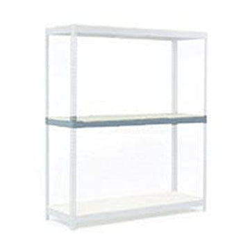 Global Industrial Additional Level w/Wood Deck – For Wide Span Rack, 96" W x 36" D, 800 Lb Capacity