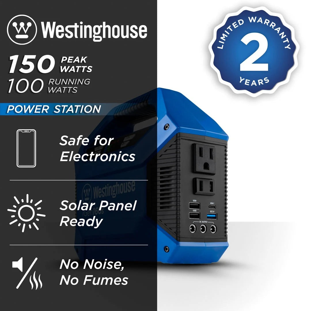 Westinghouse Outdoor iGen160s Portable Power Station, 3 3/4" x 8 1/8" - photo 2