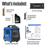 Westinghouse Outdoor 2621 Inverter Generator, 11" x 18 1/2", 120V - photo 3