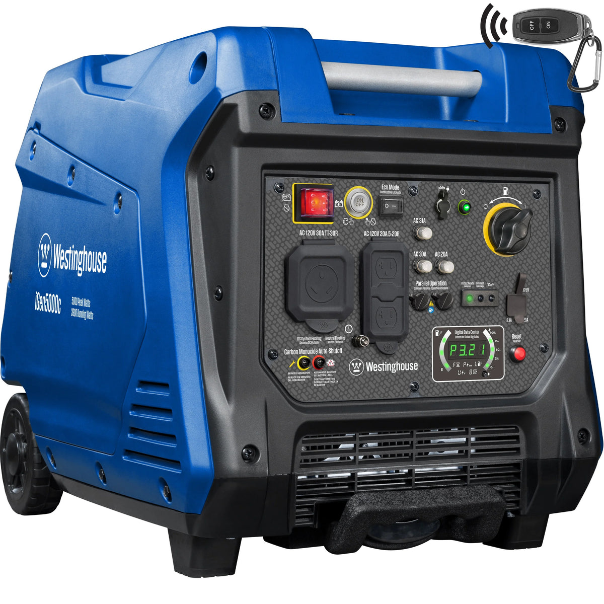Westinghouse Outdoor iGen5000c Inverter Generator, 17 1/2" x 24 1/2", 120V - Default Title