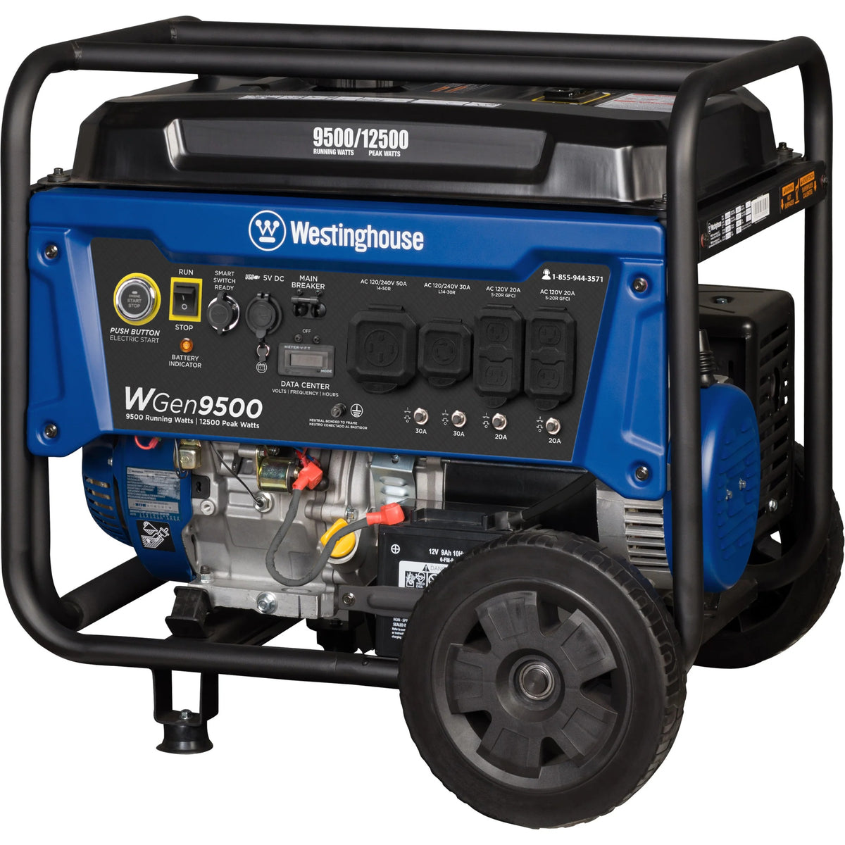 Westinghouse Outdoor 09501 Portable Generator, 26 1/8" x 27 1/4", 120/240V - photo 4