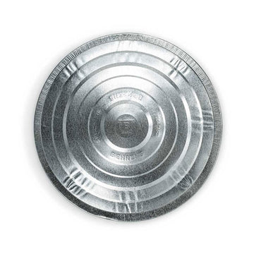 Behrens Manufacturing, LLC 38111R Galvanized Steel Lid, 19 1/2" Diameter, Silver - Default Title
