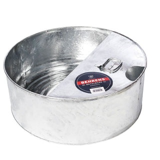 Behrens Manufacturing, LLC 600 Steel Drip Pan, 8 gal., Silver - Default Title