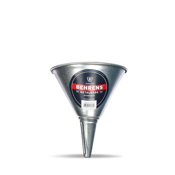 Behrens Manufacturing, LLC Galvanized Steel Funnel, Silver - 1 qt.