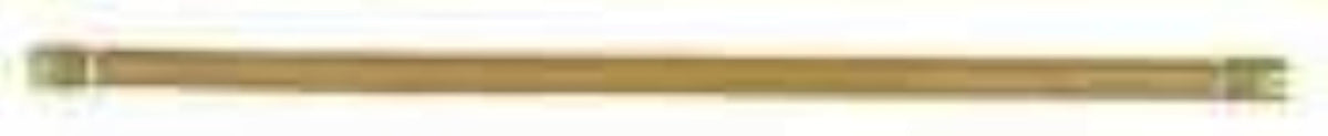 Dormont H50BIP72 1/2" Safety System Steam Connector Hose 72" Long with Coated Orange Insulating Sleeve/Heat Shield
