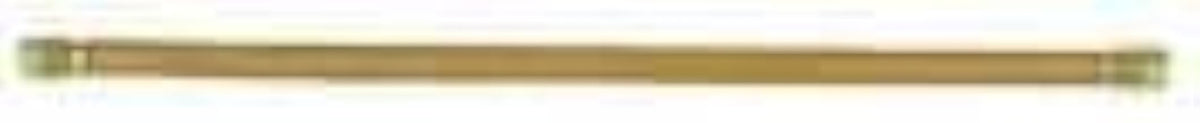 Dormont H75BIP60 3/4" Safety System Steam Connector Hose 60" Long with Coated Orange Insulating Sleeve/Heat Shield