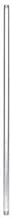 Fisher 16" Riser Pipe 3/8" Male Inlets, Polished Chrome, 2927-4303