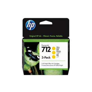 HP Inc. 3ED79A Ink Cartridge, Yellow, 3/Pack - Default Title