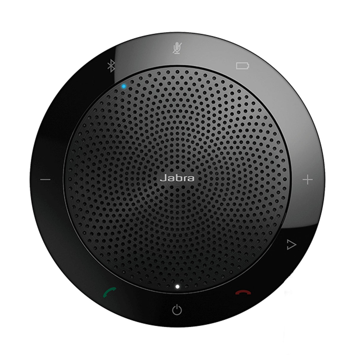 Jabra 7510209 Speakerphone, 4 3/4" Diameter, Black - Default Title