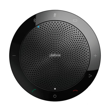 Jabra 7510209 Speakerphone, 4 3/4" Diameter, Black - Default Title