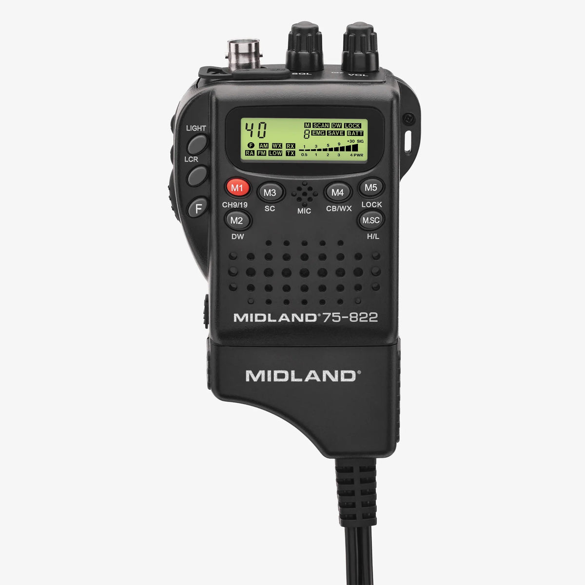 Midland Radio 75-822 Radio, Black - photo 3
