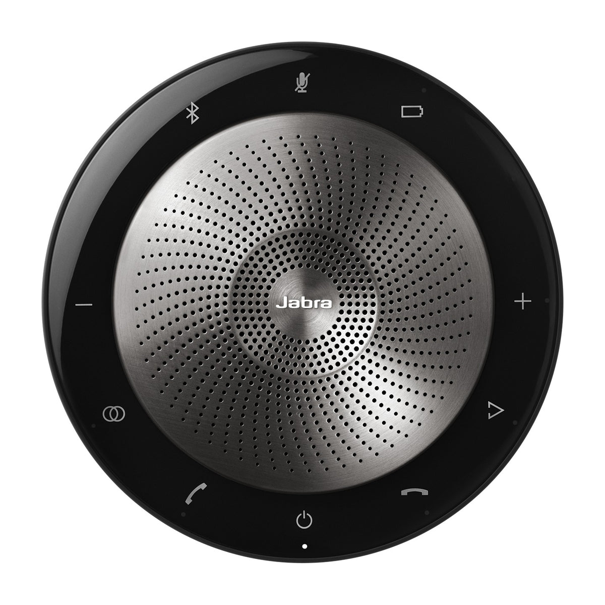 Jabra 7710309 Speakerphone, 5 1/8" Diameter, Black - Default Title