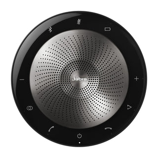 Jabra 7710309 Speakerphone, 5 1/8" Diameter, Black - Default Title