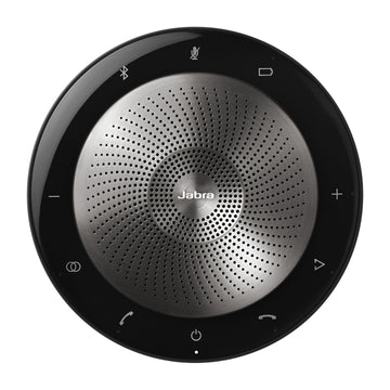 Jabra 7710309 Speakerphone, 5 1/8" Diameter, Black - Default Title