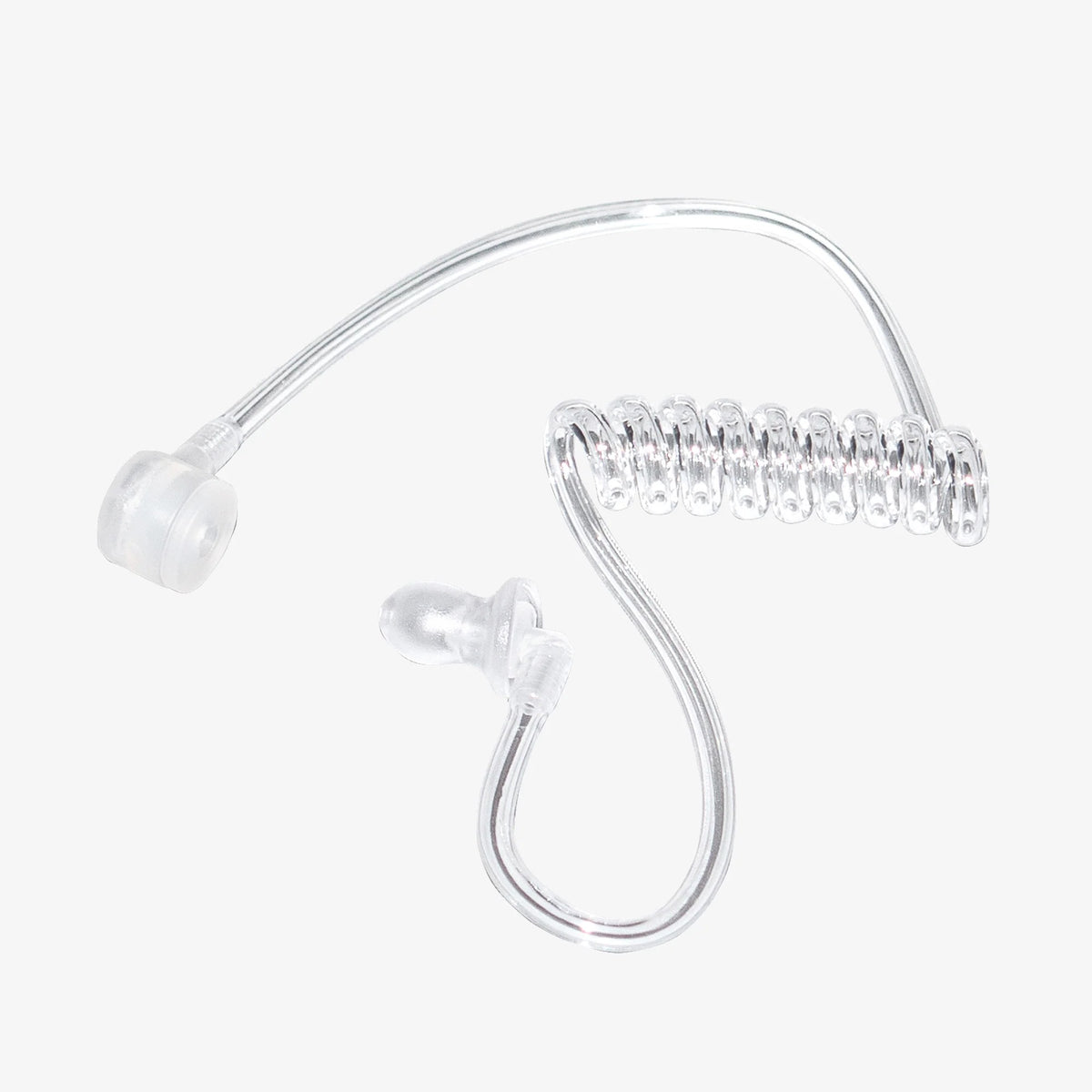Midland Radio AVPH3TR Surveillance Headset Tubes, Translucent, 2/Pack - Default Title