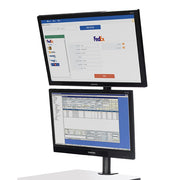 Newcastle Systems Post-Mount Monitor Holder, 20 lb. Capacity