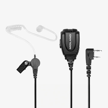 Midland Radio BA3 Headset, Black - Default Title