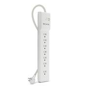 Belkin BE10720006 Surge Protector, 7 Outlets, White - Default Title