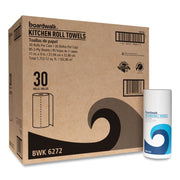 Boardwalk BWK6272 Paper Towel Roll, White, 30/Case - Default Title
