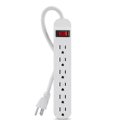 Belkin F9P609-03 Power Strip, 3 5/8" x 80", White - Default Title