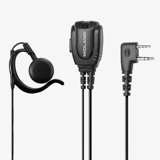 Midland Radio MA1 Headset, Black - Default Title