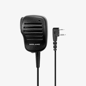 Midland Radio MA3 BizTalk Speaker Mic, Black - Default Title