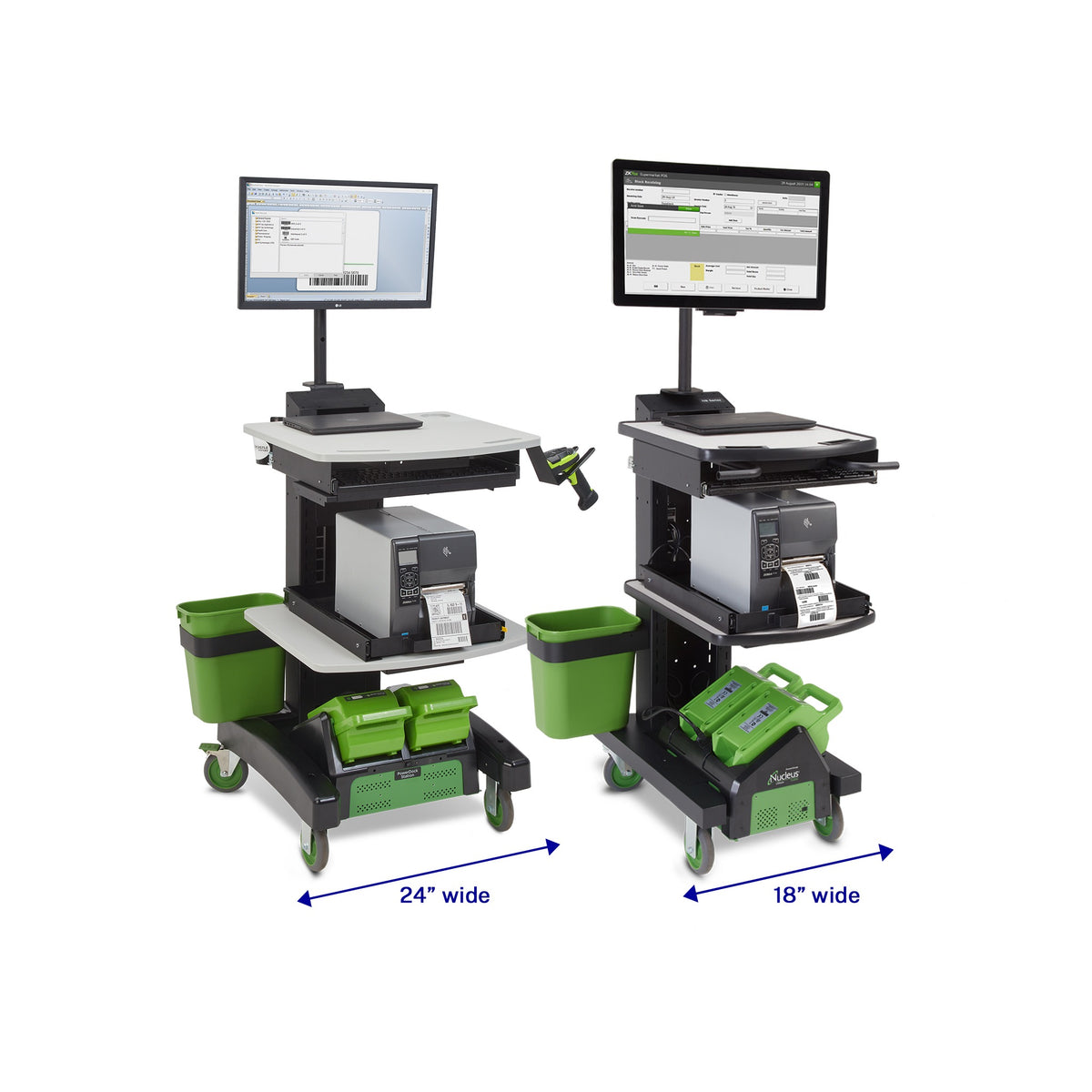 Newcastle Systems NB300NU4 Work Station, 26" Long - 24"