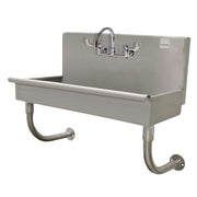 Advance Tabco 19-18-1-ADA-F Stainless Steel Sink, 19 1/2" x 40", Silver - Default Title