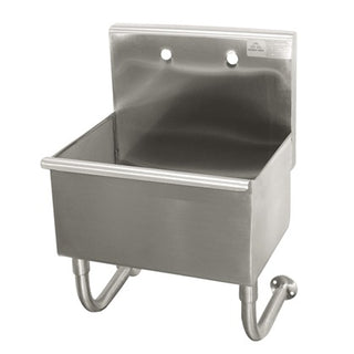 Advance Tabco 19-18-23 Stainless Steel Sink One Faucet, 17 1/2" x 20" - Default Title
