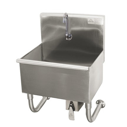 Advance Tabco Stainless Steel Sink, 23" Long, Silver - 30 3/4"