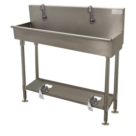 Advance Tabco 19-FM Stainless Steel Hand Sink, 17 1/2" Wide, Silver - 40"