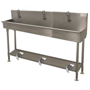 Advance Tabco 19-FM Stainless Steel Hand Sink, 17 1/2" Wide, Silver - 60"