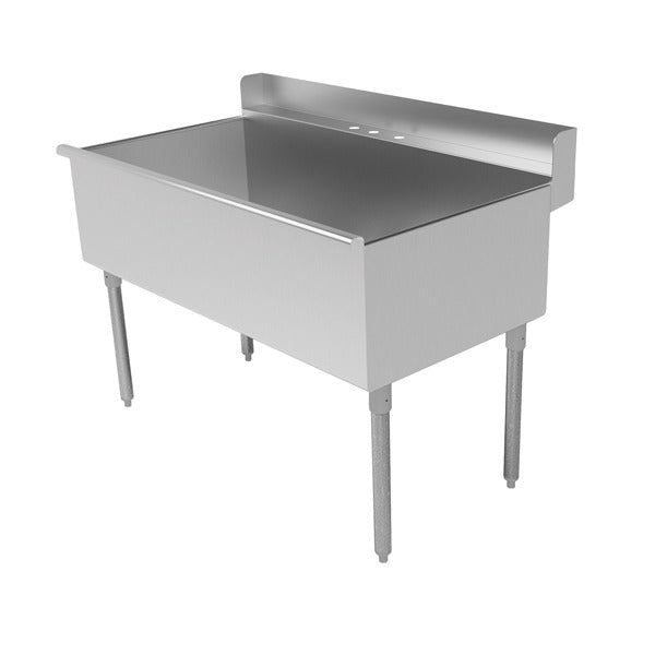 Advance Tabco Stainless Steel Budget Sink, 37" High - 29" x 48"
