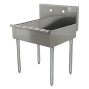 Advance Tabco 4-OP-18 Stainless Steel Sink Leg Mounted, 24 1/2" x 27" - Default Title