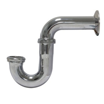 Advance Tabco 7-PS-10 Gauge Chrome-Plated P-Trap - Default Title