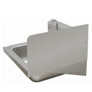 Advance Tabco 7-PS-13C Stainless Steel Splash Guard, 12" High, Silver - Default Title