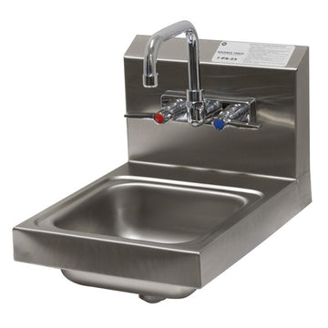 Advance Tabco 7-PS-23 Stainless Steel Hand Sink, 16" x 12" - Default Title