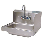 Advance Tabco 7-PS-27 Bolted Side Splash, 7 3/4" High, Silver - Default Title