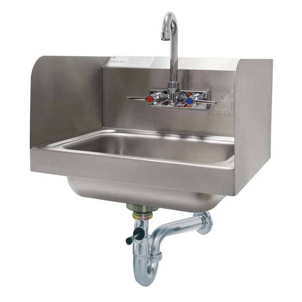 Advance Tabco 7-PS-40 Stainless Steel Hand Sink, 15 1/4" x 17 1/4" - Default Title