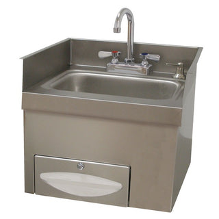 Advance Tabco 7-PS-42 Stainless Steel Drop-In Sink, 17 1/2" x 18 1/4", Silver - Default Title
