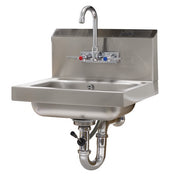 Advance Tabco 7-PS-50 Stainless Steel Hand Sink, 15 1/4" x 17 1/4" - Default Title