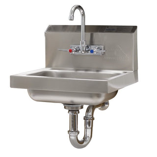 Advance Tabco 7-PS-54 Stainless Steel Hand Sink, 15 1/4" x 17 1/4" - Default Title