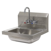 Advance Tabco 7-PS-60 Stainless Steel Hand Sink, 15 1/4" x 17 1/4" - Default Title
