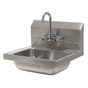 Advance Tabco 7-PS-60 Stainless Steel Hand Sink, 15 1/4" x 17 1/4" - Default Title