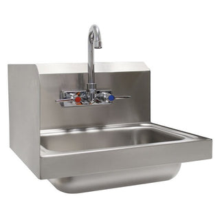 Advance Tabco 7-PS-66L Stainless Steel Hand Sink, 15 1/4" x 17 1/4" - Default Title